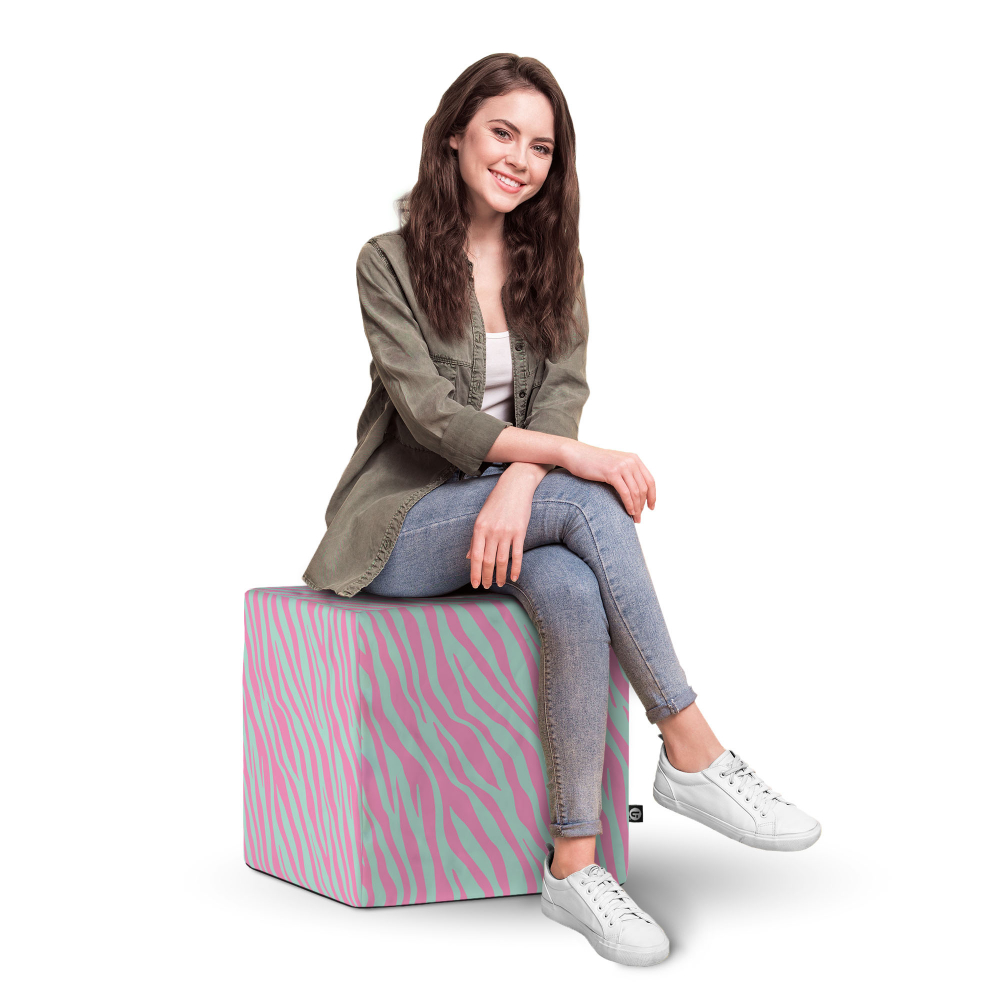 Taburet Updeco XL Zebra - Confort și Design Modern