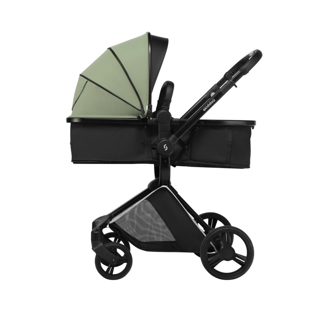 Carucior 2 in 1 Skiddou Nasjo Wild Climber, Verde - imagine 6