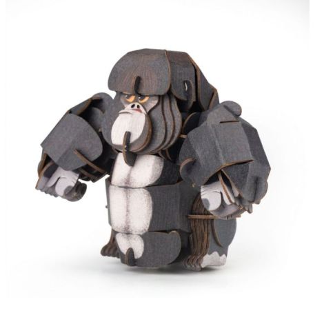 Puzzle 3D Gorila Sunet Mieredu - imagine 7