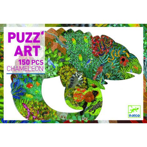 Puzzle Djeco Cameleon 150 piese | Arta și Indemânare