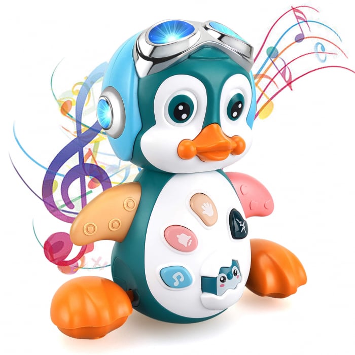 Pinguinul Aviator Krista: Cântă și Dansează