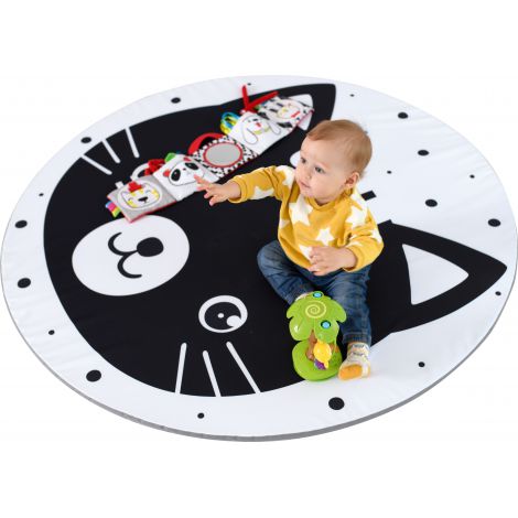 Saltea Joaca 140 cm Pisica Neagra Moje Bambino - imagine 7