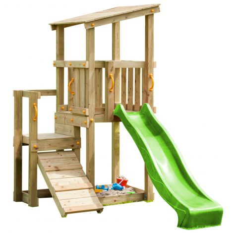 Spațiu de Joacă Cascade BlueRabbit cu 2 Tobogane