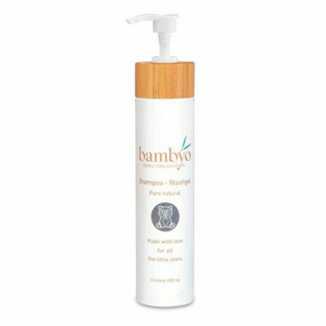 Șampon & Gel de Dus Organic Bambyo 200 ml