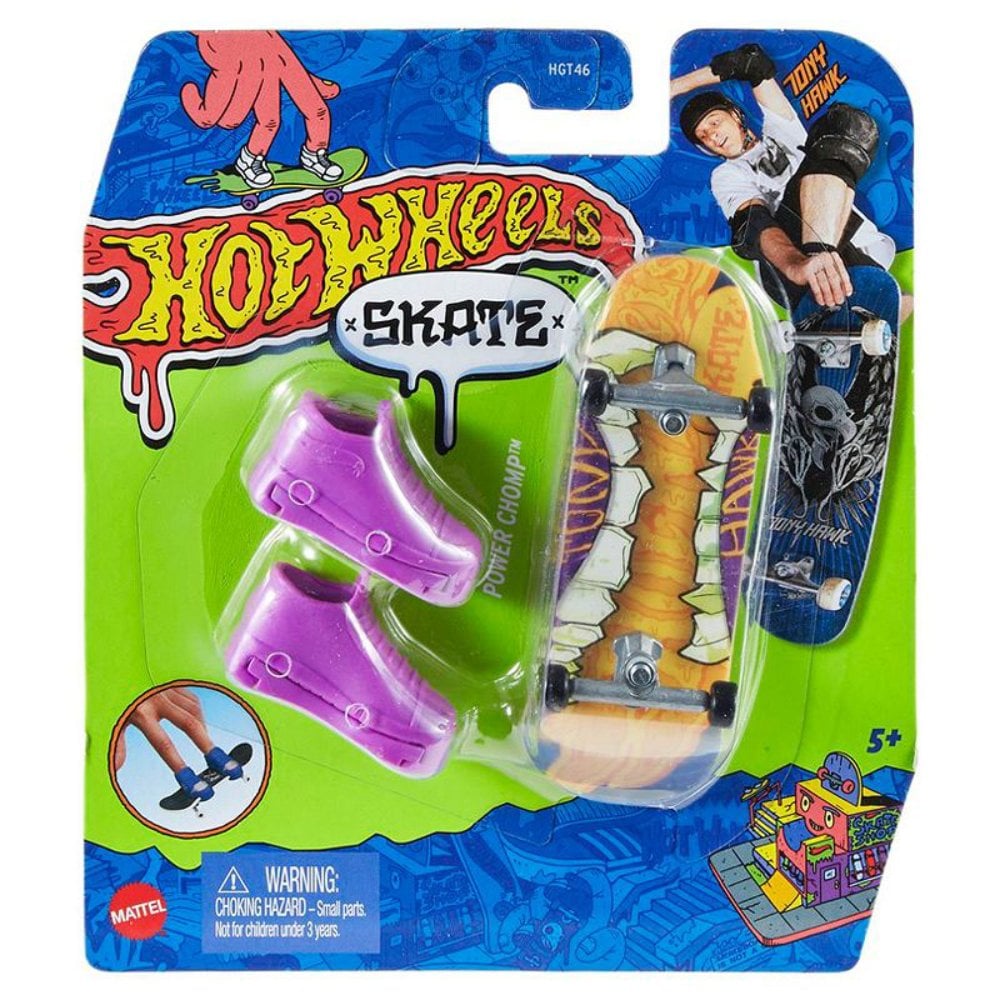 Set Skateboard Hot Wheels cu Pantofi