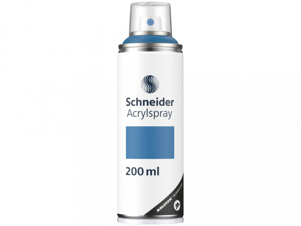 Vopsea Spray Schneider Albastru Oțel, 200 ml