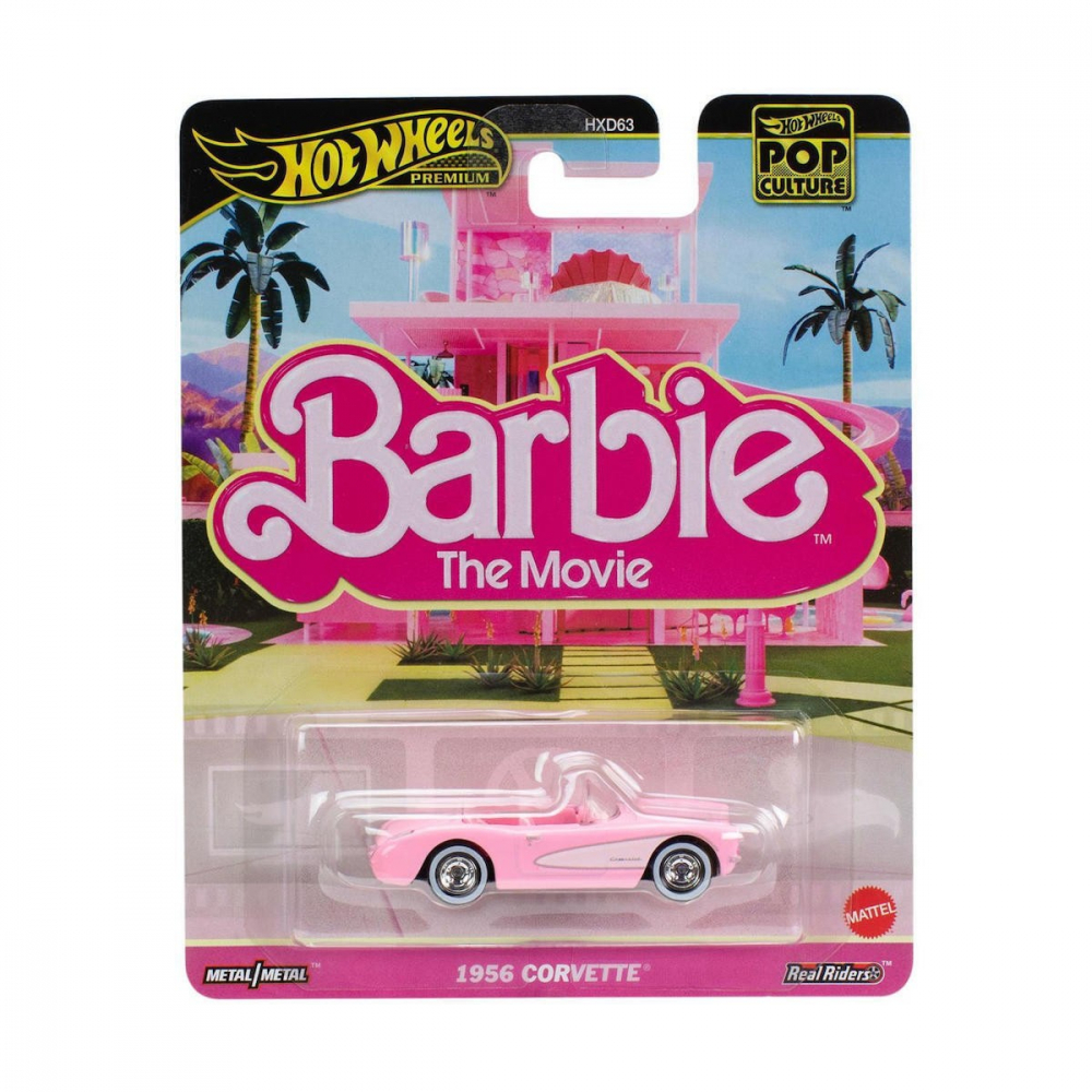 Hot Wheels Barbie 1956 Corvette 1:64
