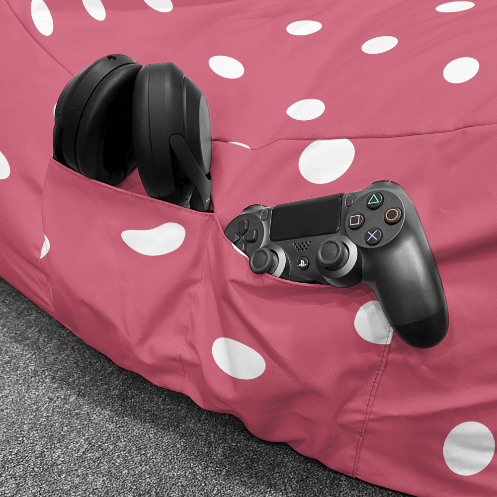 Fotoliu Puf Chill XL Roz Updeco - imagine 5