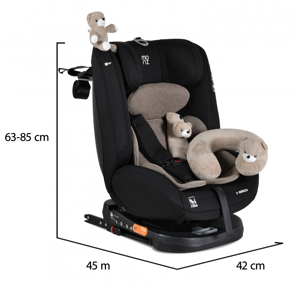 Moni i-Maxx Scaun Auto Isofix I-Size Rotativ