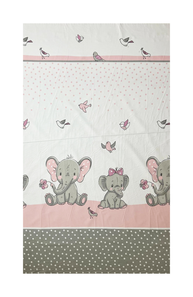 Cearceaf bumbac elastic Bebe Royal 120x60