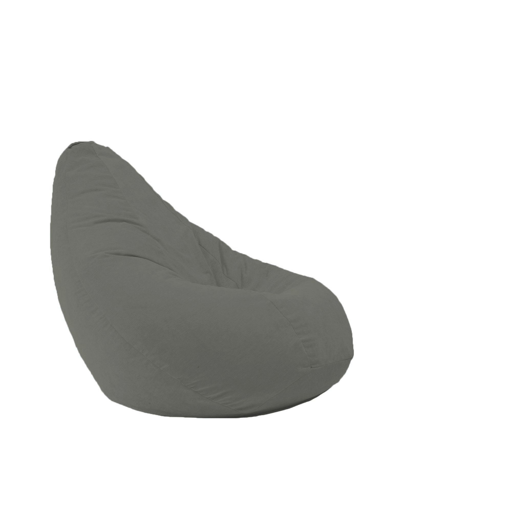 Fotoliu Pufrelax Copii Nirvana Moon Grey - imagine 5