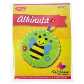Set Creativ Albinuta Daco | Decoratiune Fetr