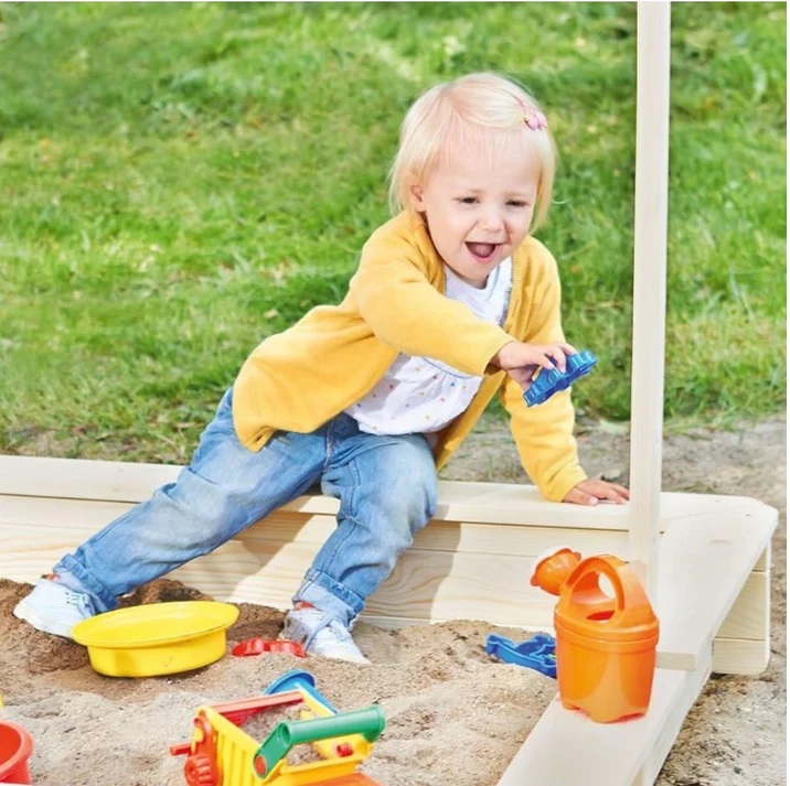 Cutie nisip Ginger Home cu acoperis UV30 - imagine 3