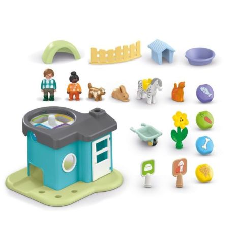 Playmobil Junior Custi Animale | Joacă Educațională - imagine 3