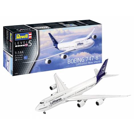 Revell Boeing 747-8 Lufthansa - Model Avion
