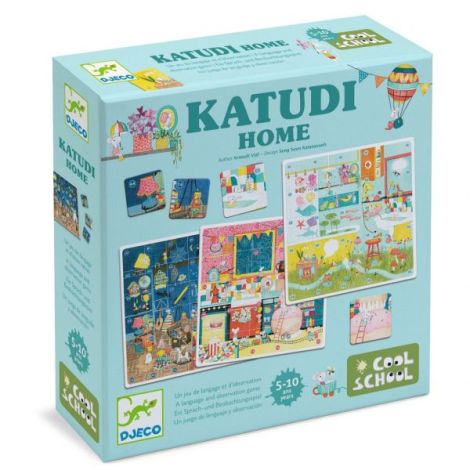 Joc Educativ Djeco Katudi Acasa | Dezvoltare Vocabular