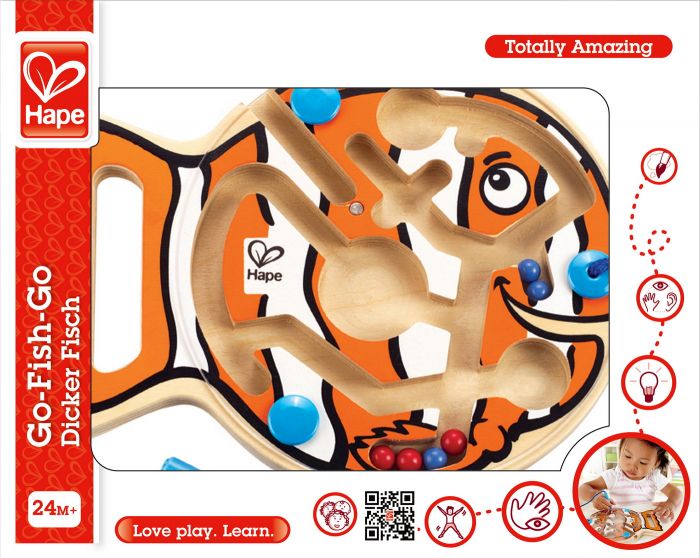 Hape Labirint Magnetic - Dezvoltă Dexteritatea