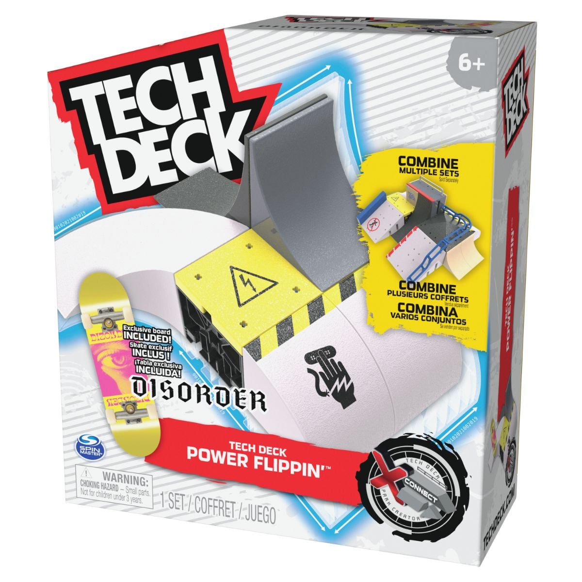 Set Mini Skateboard cu Rampa Tech Deck