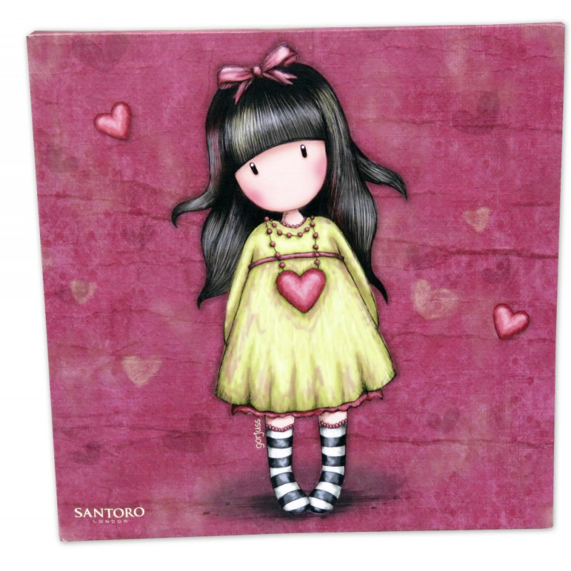 Tablou Canvas Gorjuss Heartfelt 24x24 cm