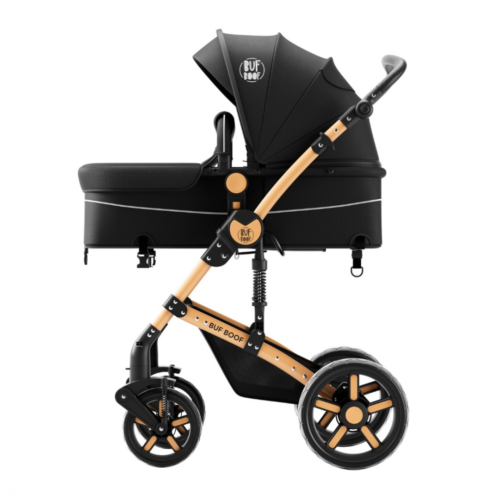 Buf Boof A1 Deluxe Grey 2-in-1 Carucior - imagine 2