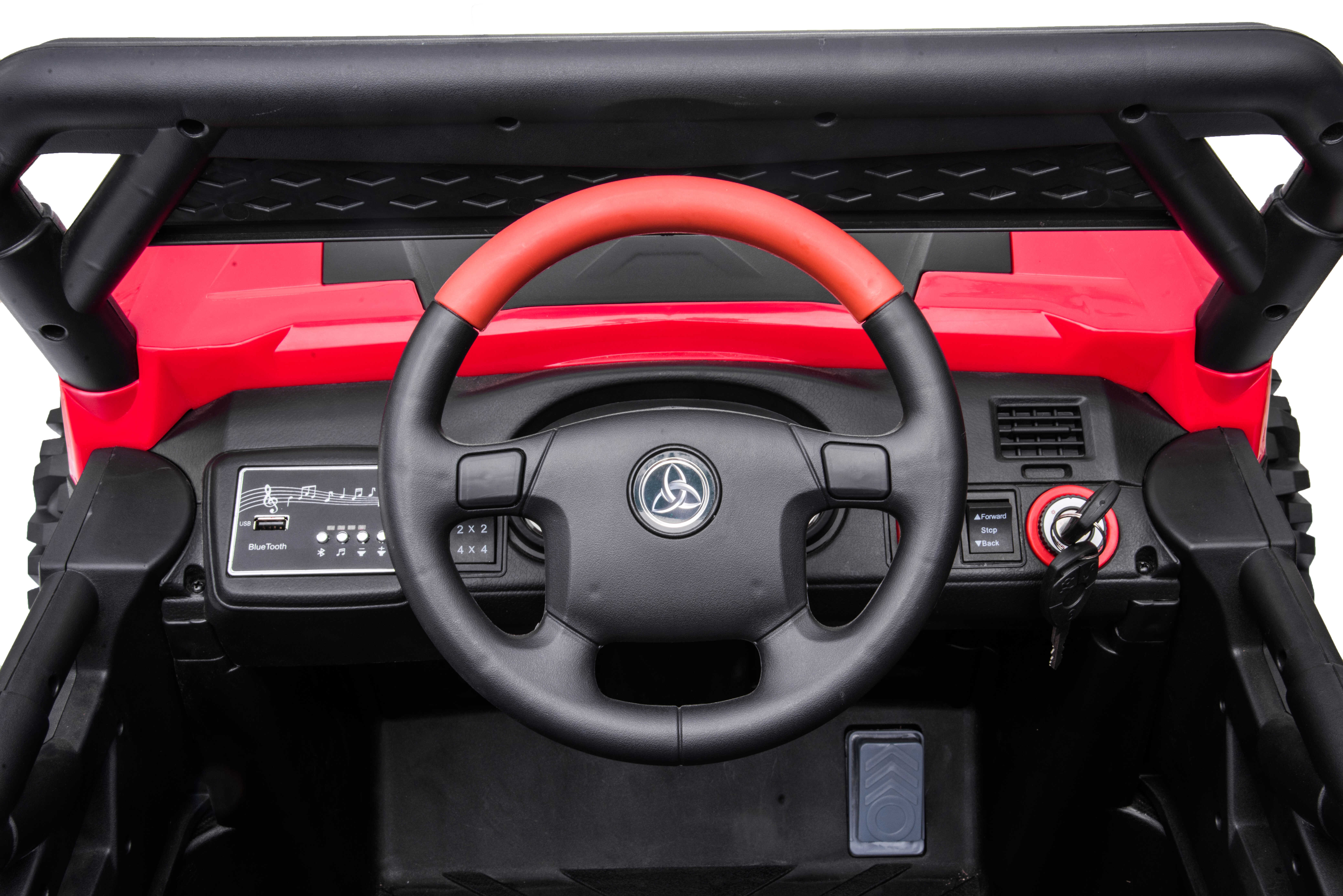 Masinuta Electrica UTV Turbo RZR 4x4 Galben - imagine 8