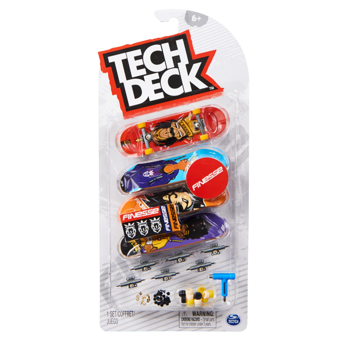 Tech Deck Pachet 4 Piese Fingerboard Finesse