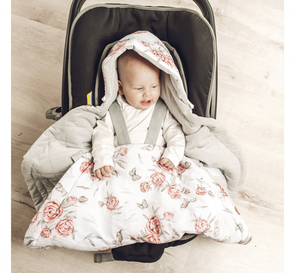 Babysteps Paturica Auto Sepia Rose Premium - imagine 3