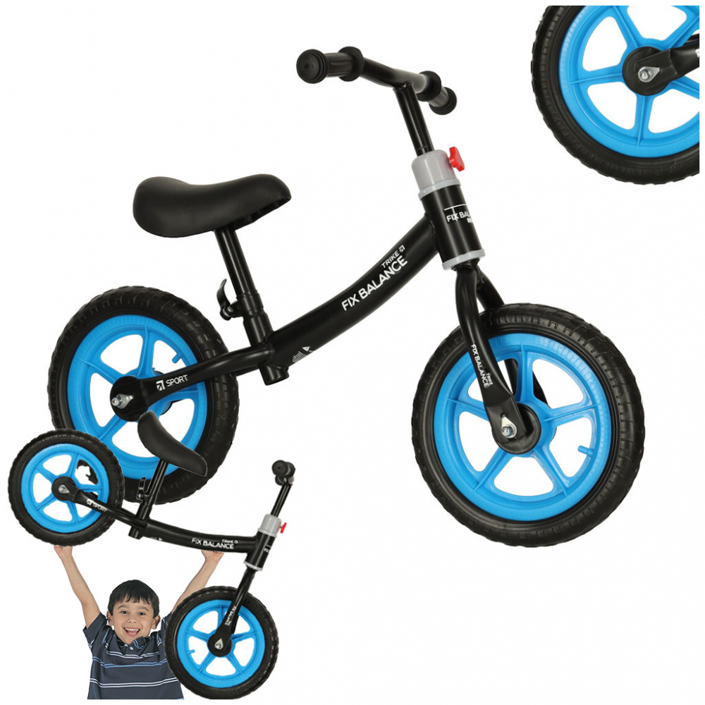 Bicicletă Echilibru Ikonka 1.8kg Albastră
