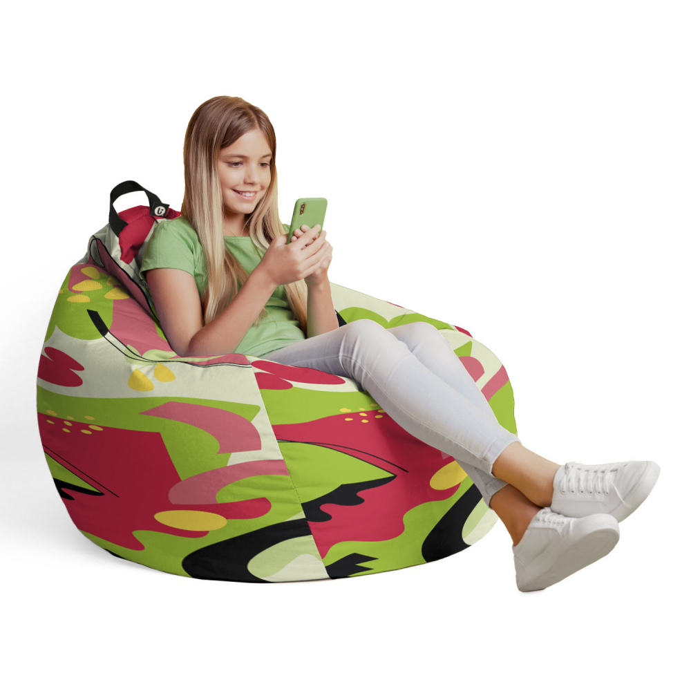 Husa Bean Bag Para L Jungle Pepene | Updeco - imagine 4