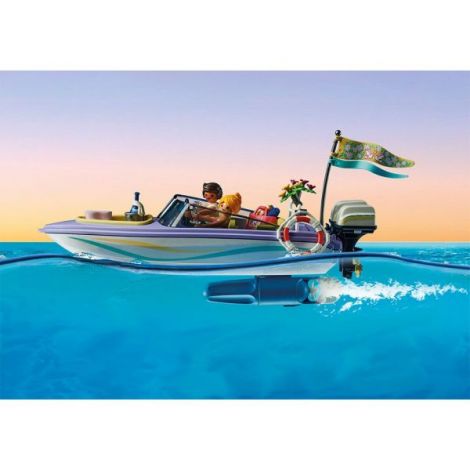 Playmobil Barca de Viteză - Aventura în Luna de Miele - imagine 3