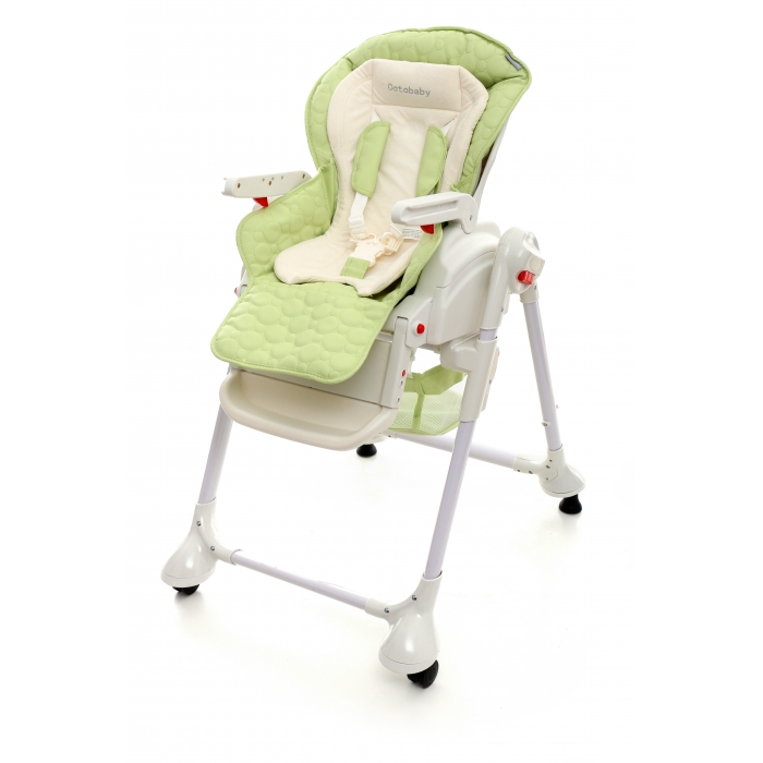 Scaun de masa Coto Baby Zefir Green, reglabil - imagine 3