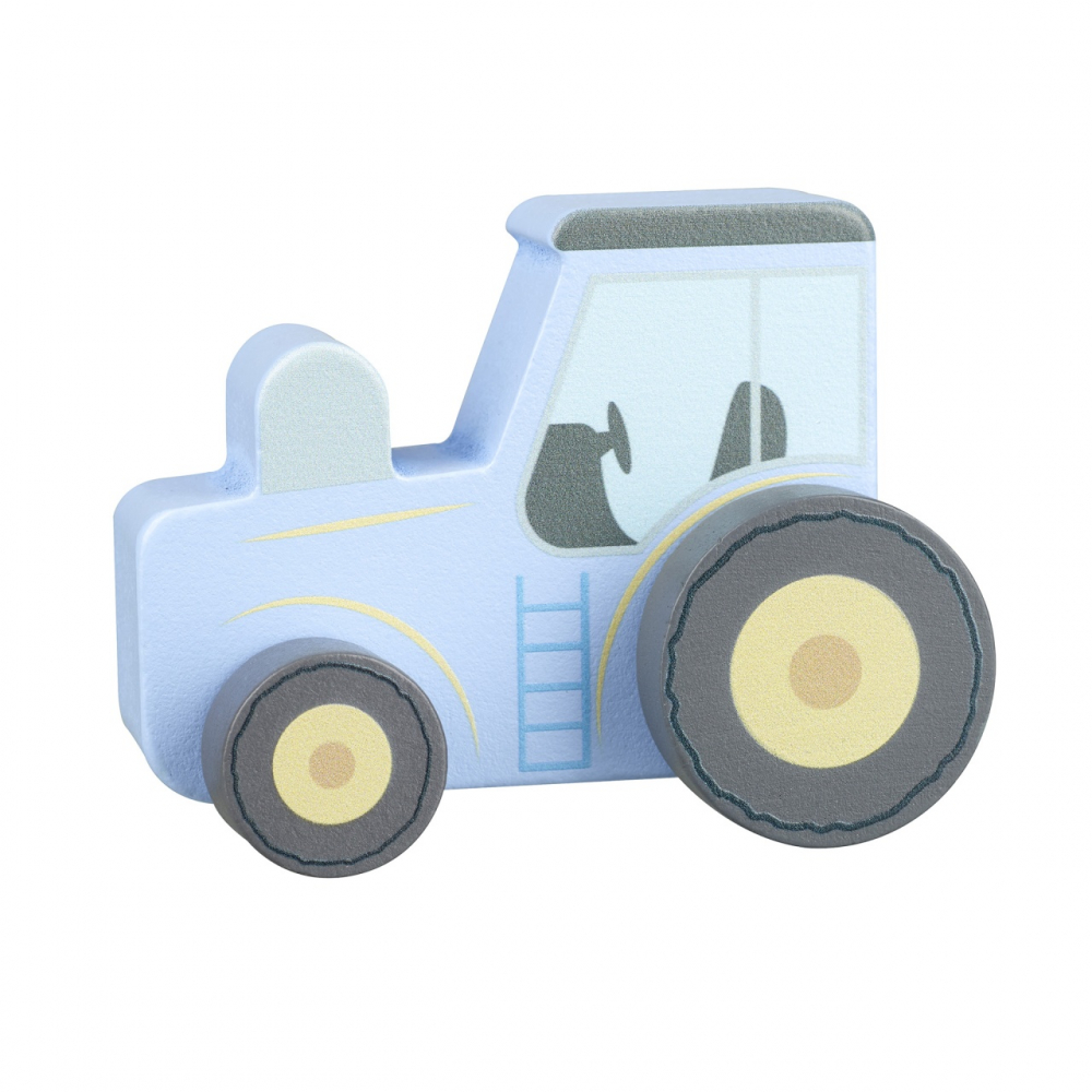 Tractor Lemn de Impins Orange Tree Toys