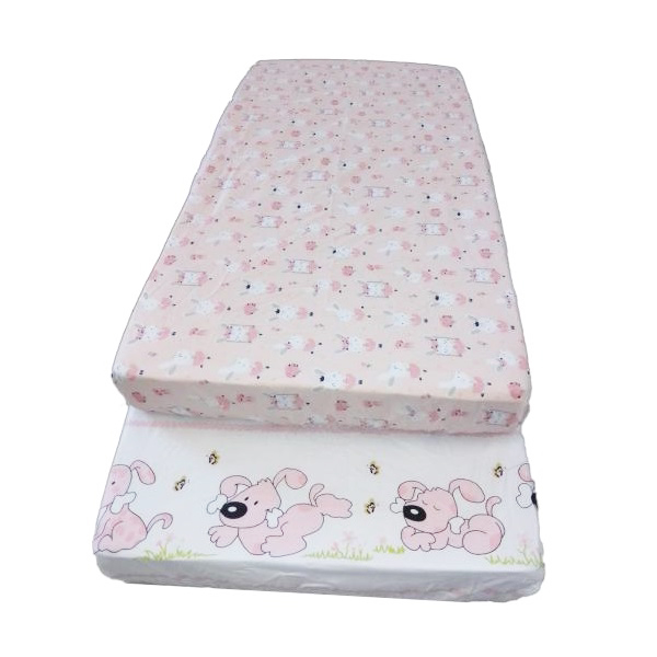 Cearceaf MyKids Roz, 100% Bumbac, 160x80 cm - imagine 3