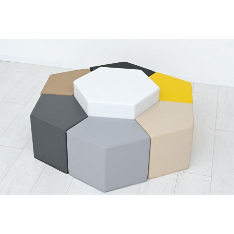 Set pufuri LO2 Moje Bambino - mobilier gradinita - imagine 3