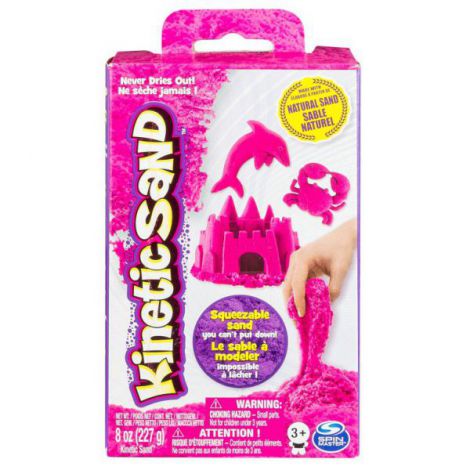 Nisip Kinetic Roz 226g Spin Master - Jucarie Creativa - imagine 2