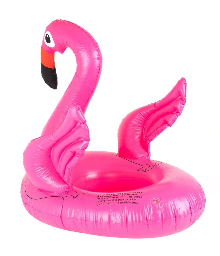 Colac Gonflabil Flamingo Roz Ikonka 66x67 cm