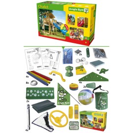 Spațiu de joacă CHALET Junglegym - Casuță lemn - imagine 3