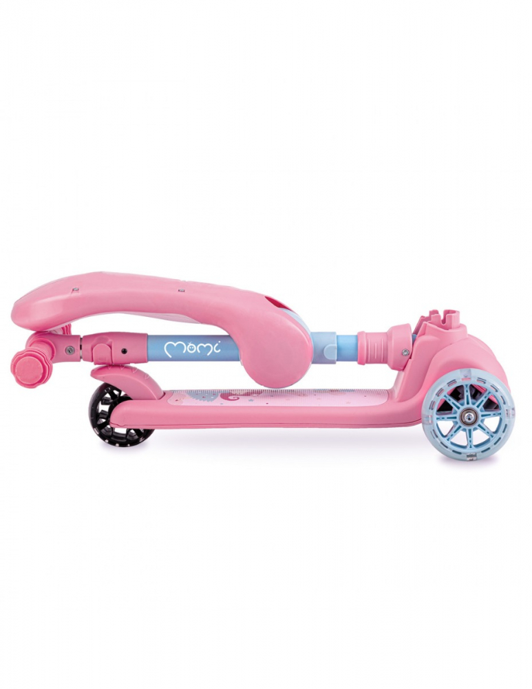 Trotineta 2in1 MoMi Kiuru Pink cu Scaun - imagine 5