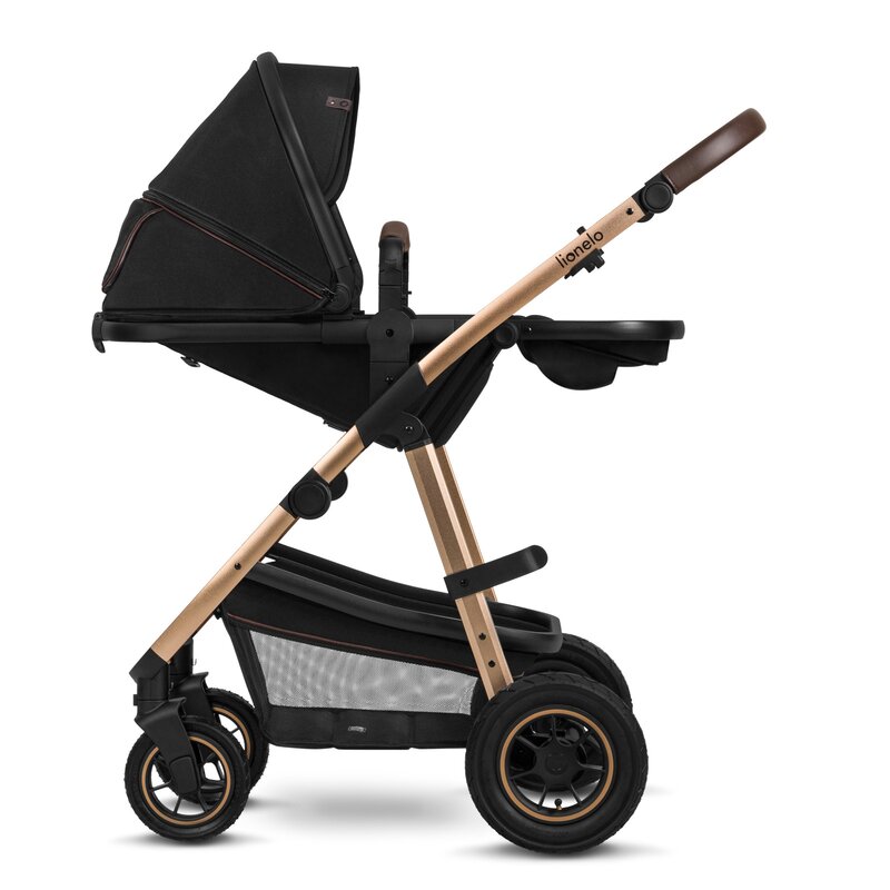 Carucior 2 in 1 Lionelo Amber, Aluminiu, Accesorii Incluse - imagine 9