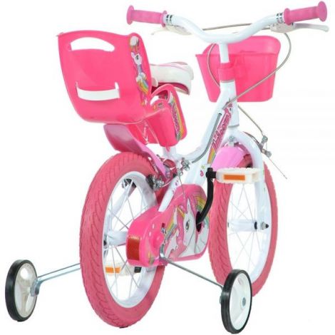 Bicicleta Unicorn Dino Bikes 16 inch 4-6 ani - imagine 7