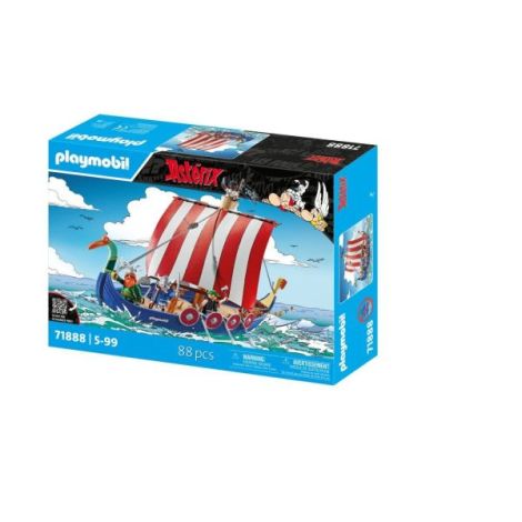 Playmobil Asterix Corabia Piratilor - Aventura - imagine 3