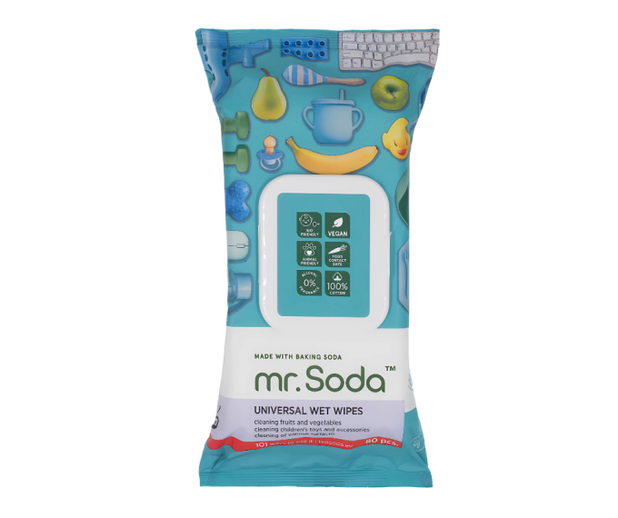 Servetele Mr.Soda cu Bicarbonat - Curățare Universală
