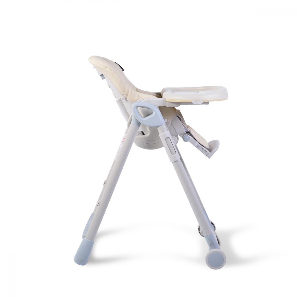 Scaun de masa Cangaroo I Eat Beige Leather - imagine 13