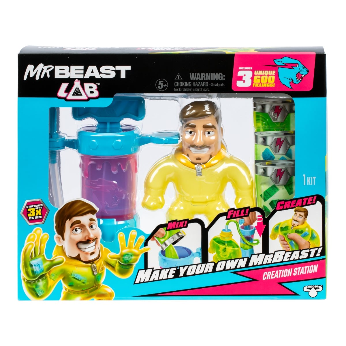 MrBeast Lab Creation Station - Creează Figurină