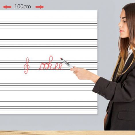 Suprafață laminată Ookee pentru tablă școlară - imagine 4