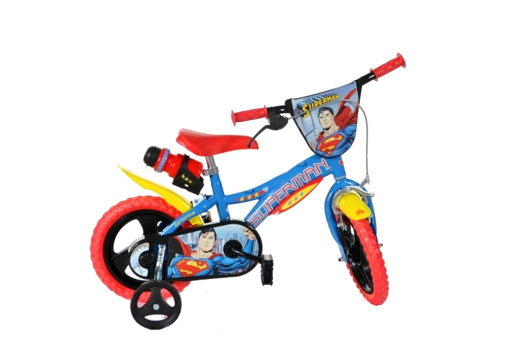 Bicicleta 12 Superman Dino Bikes | Roti EVA Silentioase - imagine 3