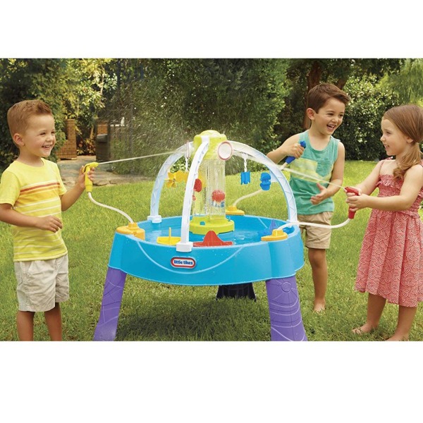 Masuta de joaca Little Tikes cu apa, bataie si pompe - imagine 3