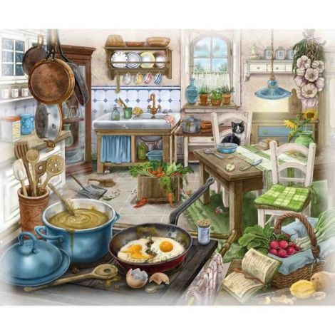 Puzzle Exit Bucătărie 99 piese - Ravensburger