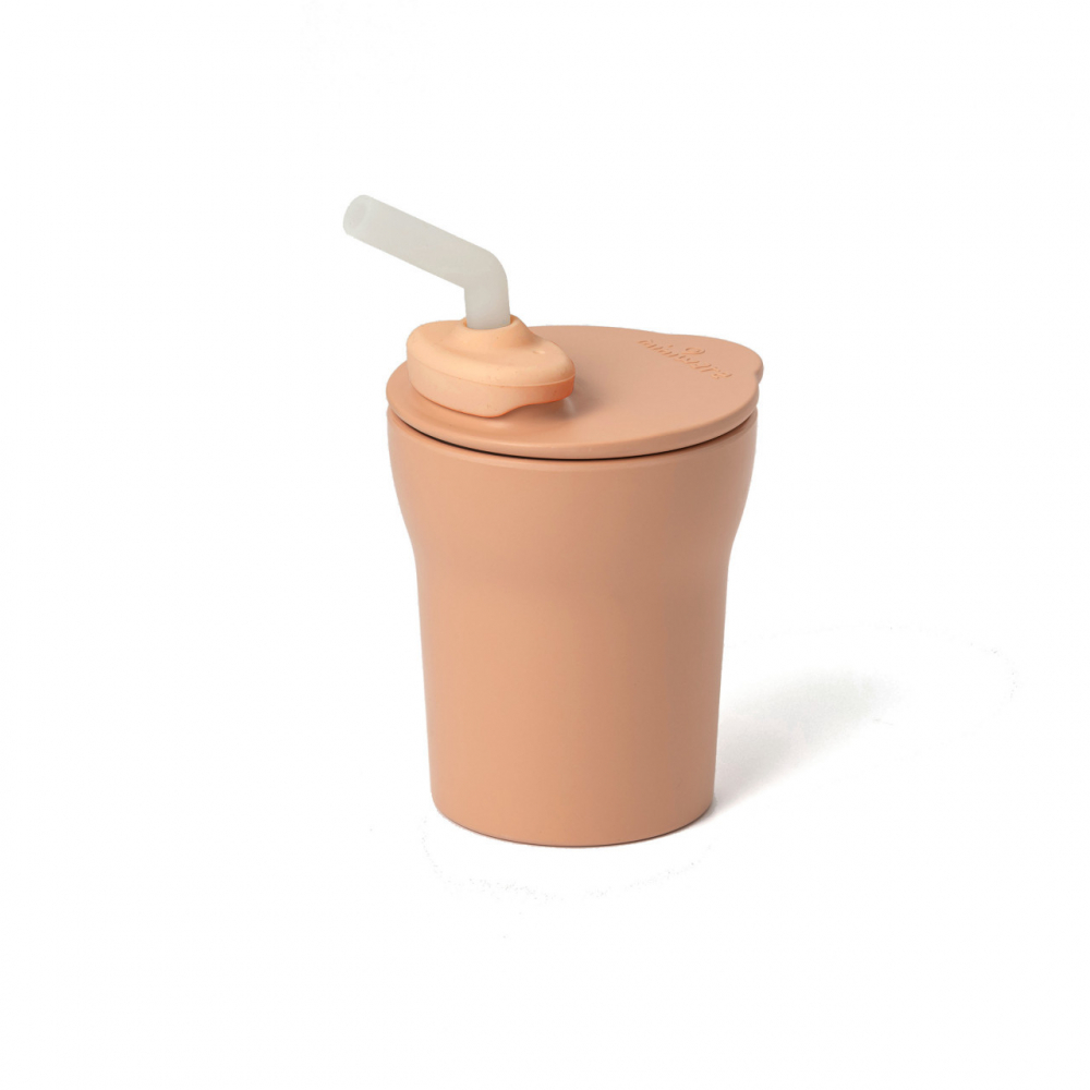 Pahar Antrenament Miniware 1-2-3 Sip, Toffee - imagine 3