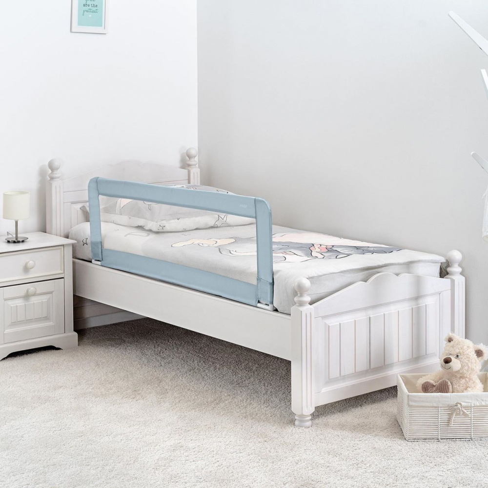 Bariera Anticadere Reer Sleepn Keep XL, 150 cm, Albastru-Gri - imagine 3